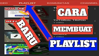 Cara membuat playlist youtube di android