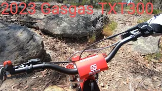 First ride on new 2023 GASGAS TXT300 (Review from a fat middle age man)