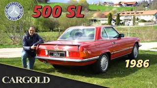 Mercedes 500 SL, 1986, großartige Historie und Pflegezustand, Erstleder,  ganz viel Auto fürs Geld