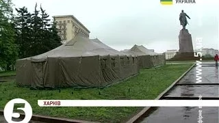 Міліція посилено охороняє Харків від сепаратистів