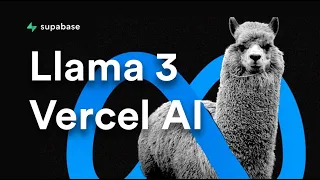 Llama 3 with Vercel AI