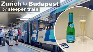 Zurich to Budapest by sleeper train