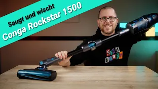 Cecotec Conga Rockstar 1500 Ultimate Ergowet im Test - Ein flexibler Akkusauger mit 230 AirWatt