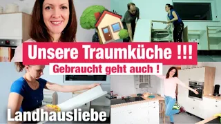 DIE KÜCHE KOMMT !!! Küchentour, Roomtour & günstige Küche | Unser Hausbau