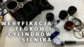 Weryfikacja tłoków i cylindrów silnika cc