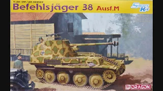 1/35 Dragon Befehlsjager 38 Ausf.M Kit# 6472