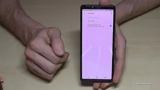 Sony Xperia 10 II: How to make a factory data reset (hardreset)?