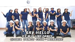 SAY HELLO/Choreo CAECILIA M FATRUAN/GDC MERAUKE PAPUA INDONESIA