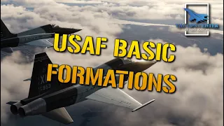 Flying Formation The USAF Way | Basic Formations | Part 2 | DCS