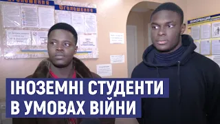 How do foreign students studying at SNAU live during the aggression of the Russian occupation forces