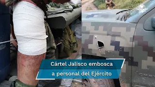 “No hay vato que se escape”: Cártel Jalisco embosca al Ejército en carretera Jilotlán-Tepalca