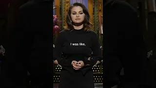 Selena Gomez impression of Miley Cyros is perfect 😂💗 #shorts #selenagomez #viral #tiktok