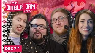 MARIO KART MAYHEM w/ Lydia, Ravs, Martyn & MORE | Jingle Jam 2023 | Day 7 | (07/12/2023)