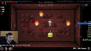 WorldRecord The binding of isaac speedrun jud9s mod 1:36:13