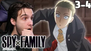 Loid Goes BERSERK | Spy X Family Episodes 3 and 4 Blind Reaction