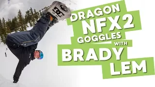 2018 Dragon NFX2 Goggle w/ Brady Lem -  Review - 4K - TheHouse.com