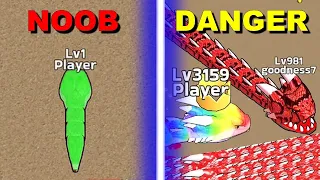 🐍Snake Clash.io GIANT Snake in DANGER REACHED 1,000+ Lvl : MAX Level BOSS ! - Vaff Gameplay #513