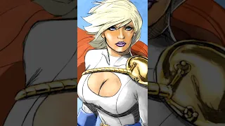 Power Girl compared to Supergirl #dccomics #dc #powergirl #supergirl #superman #krypton #karazorel