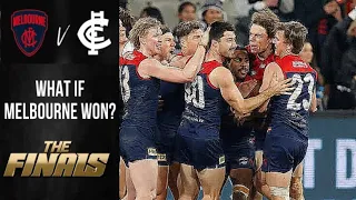 WHAT IF MELBOURNE WON THE SEMI FINAL IN 2023?