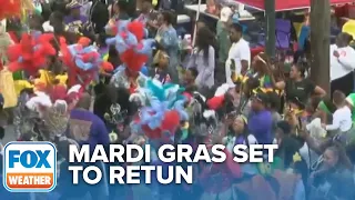 Mardi Gras Celebrations Resume After 2 Year Break Due To Hurricane Ida in Grand Isle