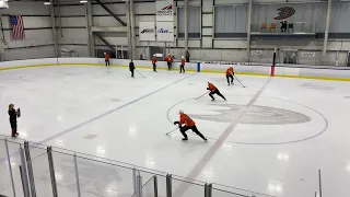 Anaheim Ducks - Skating Drill on Day 3 of Development Camp