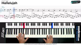 Hallelujah Leonard Cohen ( Jeff Buckley )- Tuto cover Piano