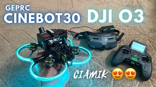 GEPRC Cinebot30 DJI O3 - Drone Cinewhoop TERBAIK ??!! Dipasangkan dengan GOGGLES 2 SUPER MANTABB !!!