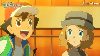 Ash and Serena finally Reunion  Serena meets Ash after 6 years  Amourshipping  Serena meets Ash