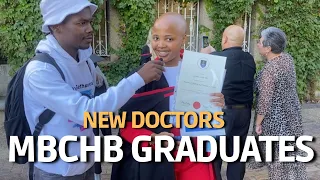 Medicine (MBCHB) Graduates sharing their experiences