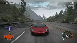 NFS Hot Pursuit - Intense Race in a Lamborghini Gallardo!