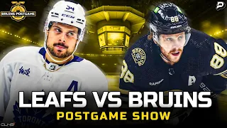 LIVE: Bruins vs Leafs Game 1 Postgame Show