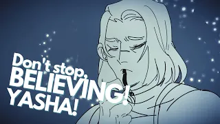 Yasha and her beliefs (The Mighty Nein Reunited Animatic - part 1)