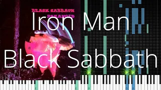 🎹 Iron Man, Black Sabbath, Synthesia Piano Tutorial