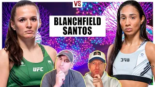 UFC Singapore: Erin Blanchfield vs. Taila Santos Prediction, Bets & DraftKings