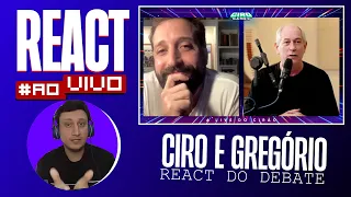 #REACT: Debate de Gregório Duvivier e Ciro Gomes