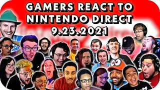 Gamers React To Nintendo Direct - 9.23.2021 (Compilation)