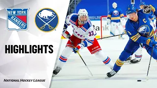 Rangers @ Sabres 1/26/21 | NHL Highlights