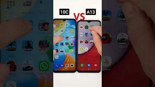 Redmi 10C vs A13 Speed Test