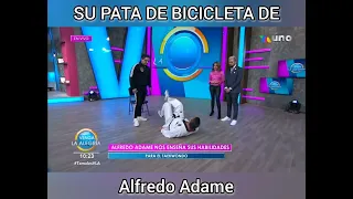 PATADA DE BICICLETA DE ALFREDO ADAME / JEAN CLAUDE VAN DAMME VS ALFREDO ADAME 😂🤣