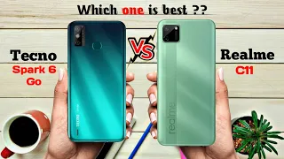 Tecno spark 6 Go vs Realme C11 | Full comparison | which one is best ??