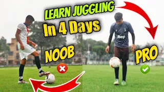 How To Do Juggling In Football In Hindi| Football Juggling Tutorial In Hindi