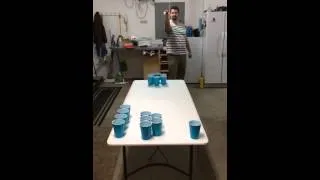 Beer Pong Shot 2 (Slo-Mo)