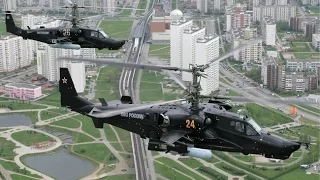 Ка-50 Чёрная акула и Ка-52 Аллигатор кошмар НАТО