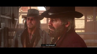 Red Dead Redemption 2 - Horse Flesh for dinner