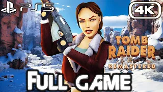 TOMB RAIDER 2 REMASTERED Gameplay Walkthrough FULL GAME (4K 60FPS) No Commentary