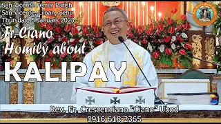 Fr. Ciano Homily about KALIPAY - 1/5/2023