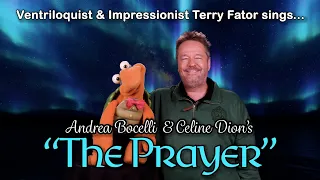 Wow! Ventriloquist & Impressionist Terry Fator sings Andrea Bocelli & Celine Dion's "The Prayer"!