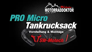 Tankrucksack PRO Micro, Tankring PRO | SW-MOTECH | #motorraddoktor