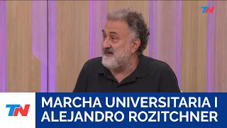 "A los que organizan la marcha solo les importa defender sus curros": Alejandro Rozitchner