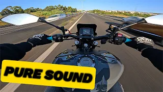 Raw exhaust sound | YAMAHA MT-09 🤤